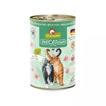 GRANATAPET DeliCATessen Brieža gaļa - mitrā kaķu barība - 400g