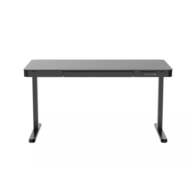 Galds ACTIVEJET ET119W-C melns ar elektrisko augstuma regulēšanu 140x70