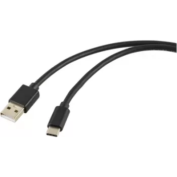 Renkforce RF-5771532 USB kabelis melns