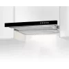 Tvaika nosūcējs Akpo WK-7 Light Glass 50, nerūsējošais tērauds/melns, iebūvējams zem skapja