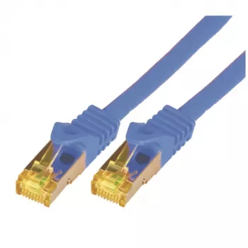 Tīkla kabelis M-Cab 7,5m RJ-45 Cat7 Zils S/FTP
