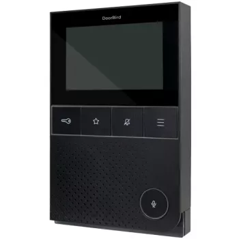 IP video durvju telefons DoorBird A1101 Black Edition — durvju stacija IP video piekļuves kontrolei