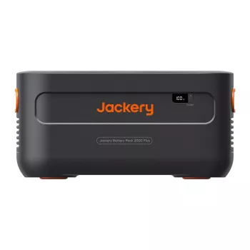 Jackery Battery Pack 2000 Plus 2042.8 Wh LiFePO4 Melns