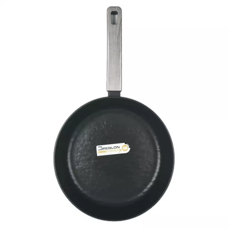 Cepamā panna Maestro MR 1204 24 cm Rock Stone – nepiedegoša 24 cm, pannas plīts virsmai