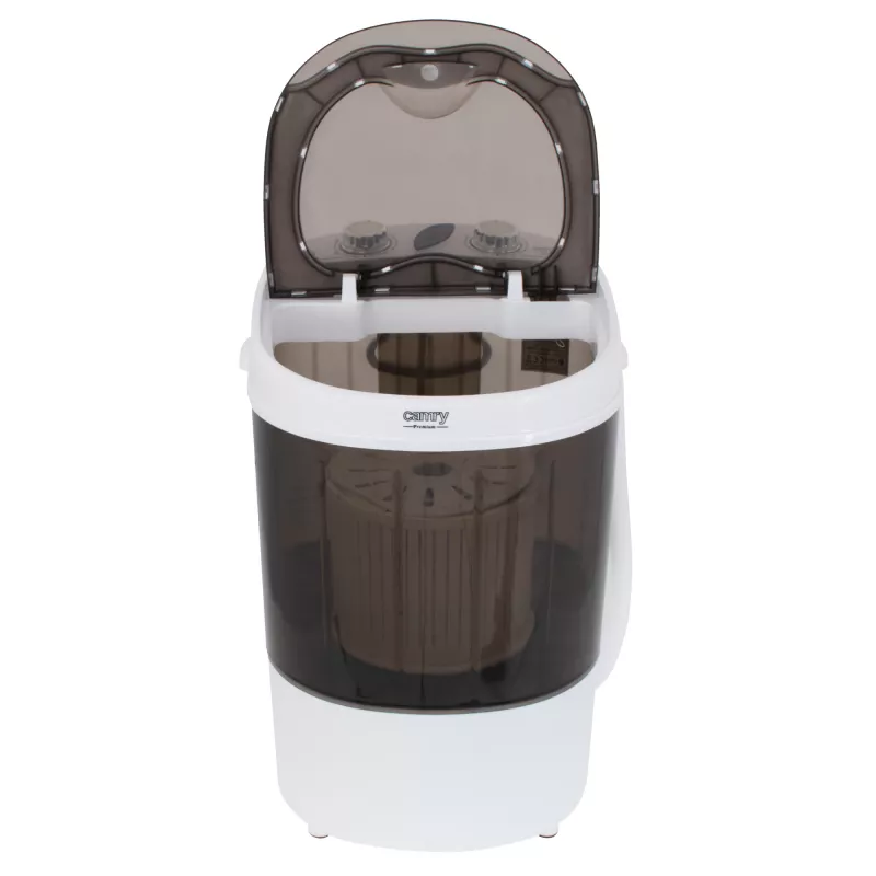 Camry Premium CR 8054 veļas mazgājamā mašīna, augšējā ielāde, 3 kg, Brūna, Balta