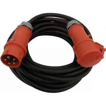 PSSO 32A 5x6 mm² pagarinātājvads 10 m sarkans