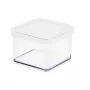 Pārtikas konteiners Rotho Box 11603 taisnstūrveida 0,5 L, technopolimērs, balts, 100×100×72 mm