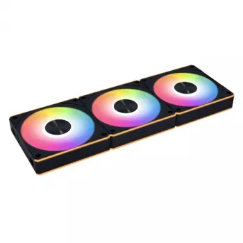 LIAN LI UNI FAN CL 120mm ARGB Melns 3-Pack