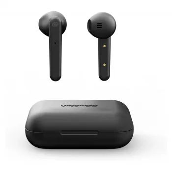 URBANISTA STOCKHOLM bezvadu ieausti Bluetooth austiņas zvaniem un mūzikai, 10 m diapazons, melna