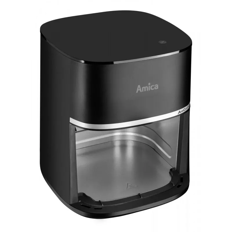 Amica AFM 6020 karstā gaisa frītes katls, 7,2 l, 1700 W, 10 programmas, LCD displejs, melnā krāsā
