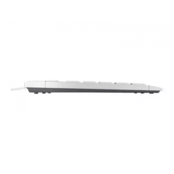 CHERRY STREAM TKL tastatūra USB QWERTZ Vācu Baltā