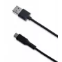 Celly USB-C USB A USB C kabelis melns