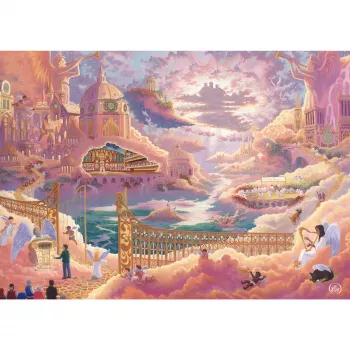 Puzle Schmidt Spiele Zac Kinkade Kingdom of Heaven — 1000 gabali, ainavu māksla