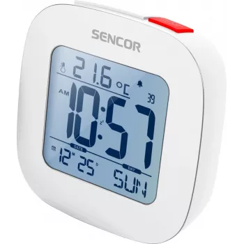 Digitālais modinātājpulkstenis Sencor SDC 1200 W