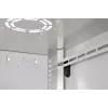 Sienas skapis DIGITUS Dynamic-N 12U 600x600 mm IP20, slēdzene, kabeļu pārvaldība, neizjaukts