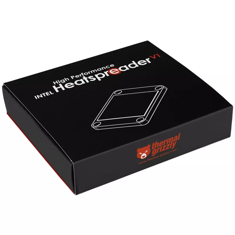 Thermal Grizzly Intel High Performance Heatspreader V1 – metāla siltuma izkliedētājs CPU dzesēšanai