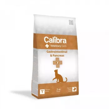 Sausā kaķu barība Calibra Veterinary Diets Gastrointestinal & Pancreas, zivs, 2 kg
