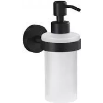 tesa MOON BLACK 40565-00000-00 Seifenspender 200 ml, matēts melns, matēts stikls