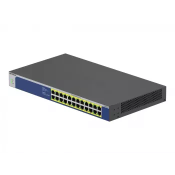 NETGEAR GS524PP Nenodrošināts Gigabitu Ethernet (10/100/1000) Strāva caur Ethernet (PoE) Pelēks