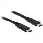 USB kabelis DeLOCK 2m 2xUSB 2.0 C