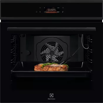 Iebūvējamā cepeškrāsns Electrolux EOE8P39H melna, pirolītiskā, elektriskā, daudzfunkcionālā
