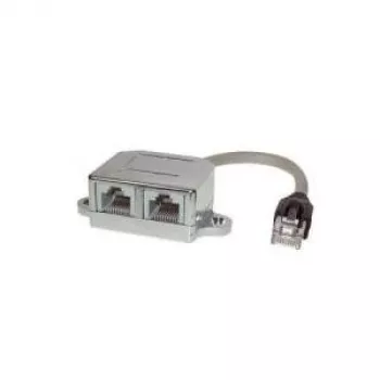 Tīkla kabelis ShiverPeaks BS75002-1 Pelēks 0.1 m