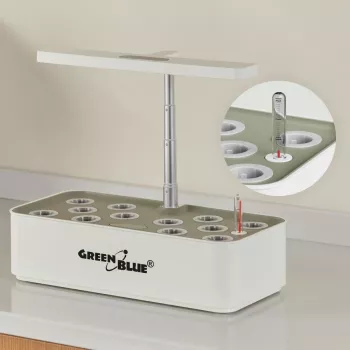GreenBlue GB133 viedais telpaugu audzēšanas komplekts, 4L, 12 augiem, pilna spektra LED