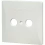 Kathrein ESZ 52 balts (274227) – 2 portu pārsega plāksne, 80×80 mm, RAL 9001