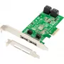 Dawicontrol PCI-e DC-624e RAID R2 4-kanālu SATA 6G kontrolleris (retail)