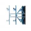 Sienas TV stiprinājums Esperanza TITAN 26–70 collām (66–177.8 cm), slīpums ±15°, pagrieziens 120°, VESA līdz 400×400, maks. slodze 55 kg, melns