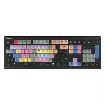 Logickeyboard LKB-EDIUS-A2PC-FR tastatūra universāla USB AZERTY melna