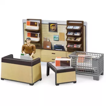Bruder Set UPS Logistics Center