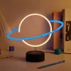 Manta SNL38BLT Stila neonu planētas dekoratīvā LED lampa