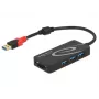USB Hubs DeLOCK 3.0 3 Portu ārējais + 2 x SD Slots