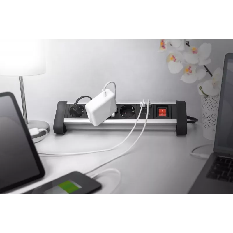 Pagarinātājs Digitus DA-70614 ar 2x USB portiem