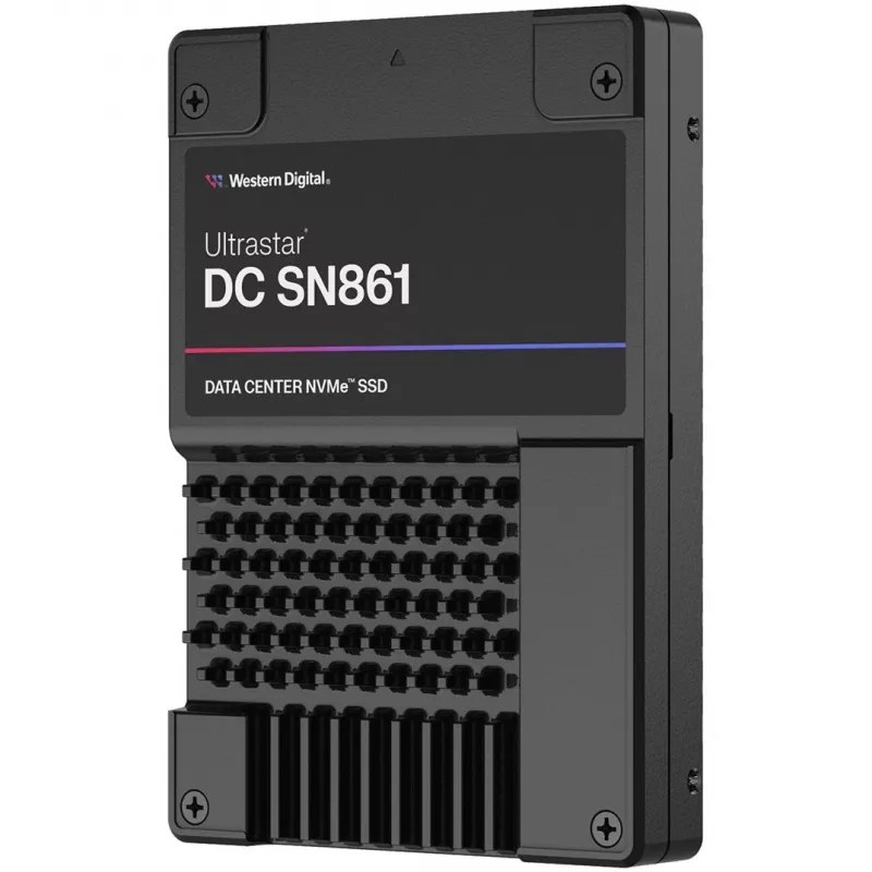 SSD disks Western Digital 7.68 TB U.2 PCI Express 5.0 NVMe Ultrastar DC SN861