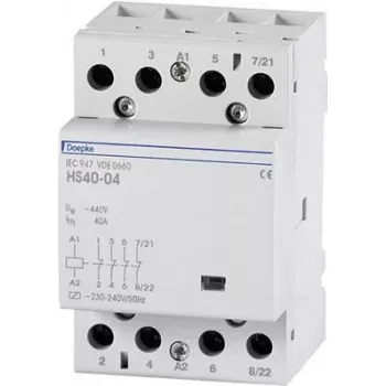 DOEPKE Inst.Contaktors HS63-40/230V 4S 63A 230V HS63-40/230V (09980418)