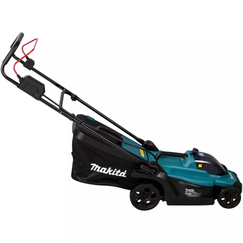 Makita DLM330Z zāles pļāvējs Stumjamais zāles pļāvējs Akumulators Melns, Tirkīzzils