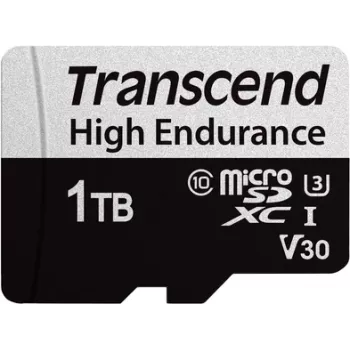 Transcend High Endurance USD350V - Zibatmiņas karte (ar SD adapteri)