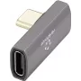 Renkforce USB4 USB-C Adapter [1x Kontaktdakša - 1x Ligzda] RF-3778672 8K UHD 90°
