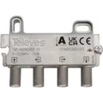 Sadalītājs Televes AZ212FZ 2-virzienu 5–1218 MHz 12 dB