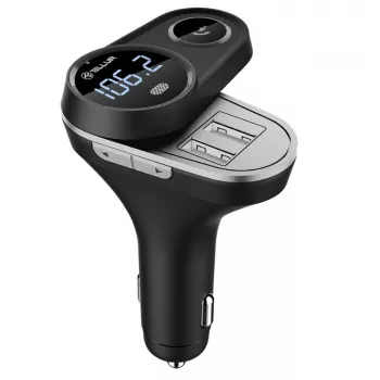 FM raidītājs Tellur FMT-B5 USB 3.0 5 porti, melns