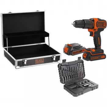 Urbjmašīna Black & Decker BDCHD18B2FC-QW 18V Litija-jonu 2 Akumulatori