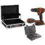 Urbjmašīna Black & Decker BDCHD18B2FC-QW 18V Litija-jonu 2 Akumulatori