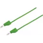 VOLTCRAFT Mērīšanas vads [4 mm spraudnis - 4 mm spraudnis] 0.25 m Zaļš MSB-300 (MSB-300-0.25-GR)