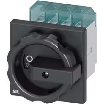 Siemens 3LD2003-0TK51 - 4 polu slēdzis - melns - 400-690 V