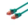 Tīkla kabelis LOGON TCU66U015G Cat6 U/UTP (UTP) Zaļš 1,5 m RJ-45–RJ-45