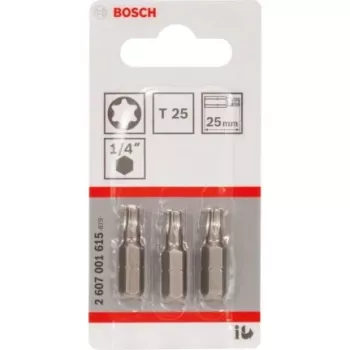 Bosch 2 607 001 615 skrūvgrieža uzgalis 3 gab.