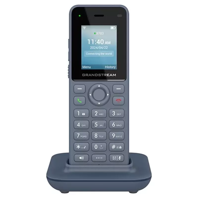 Grandstream Networks WP8256 IP telefons Antracīts 3 līnijas LCD Wi-Fi
