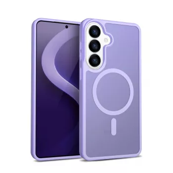 Crong Hybrid Matte Magnetic maciņš Samsung Galaxy S26 — TPU+PC, Lavanda